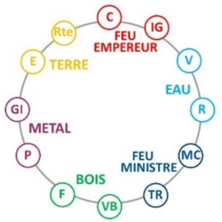 Les 12 Méridiens Primaires, moteur du potentiel énergétique