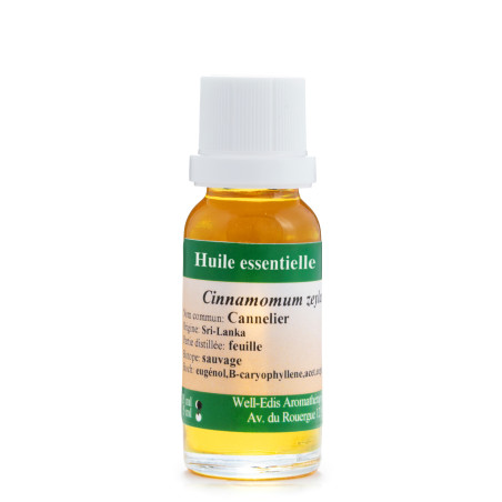 Huile Essentielle de Cannelle feuilles 15ml