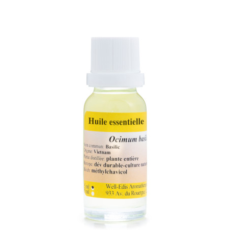 Huile Essentielle de Basilic 15ml